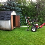 8x10 Barn Waterford Relocation #4